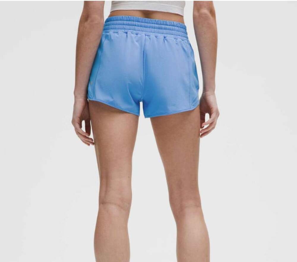 Lululemon Hotty Hot High-Rise Lined Short 2.5" Pool Party Size 2